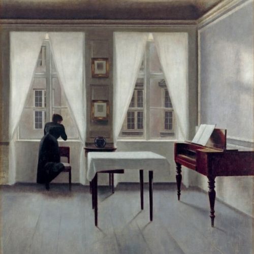 Interior Strandgade 30, 1901 Vilhelm Hammershoi