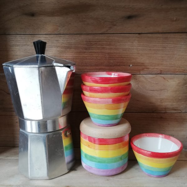 Set Caffè arcobaleno