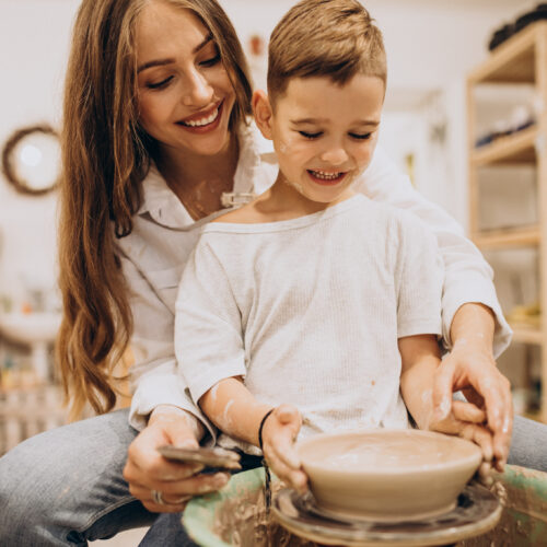 Tornio con la mamma