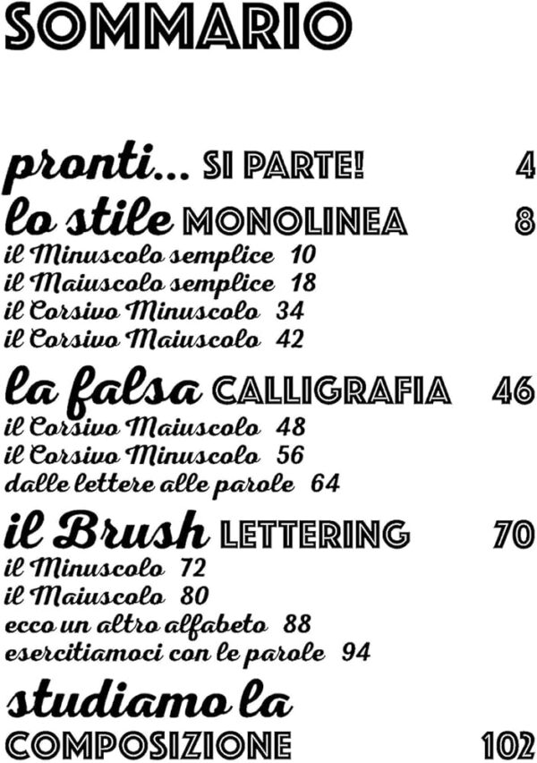 Calligrafia moderna e hand lettering… per principianti e non solo