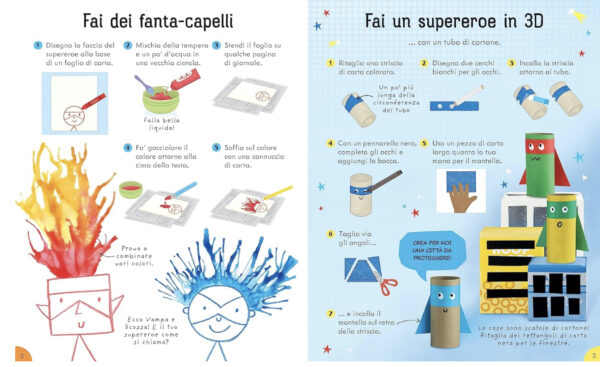 Lavoretti e attività con i supereroi