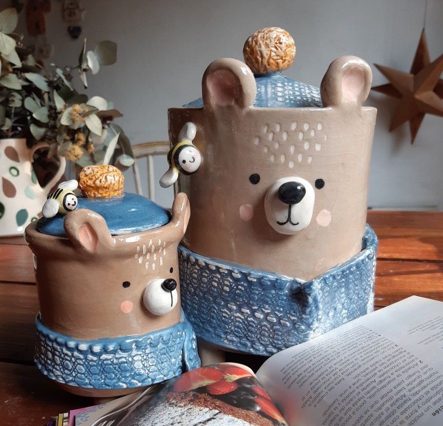 Orso barattolo biscotti
